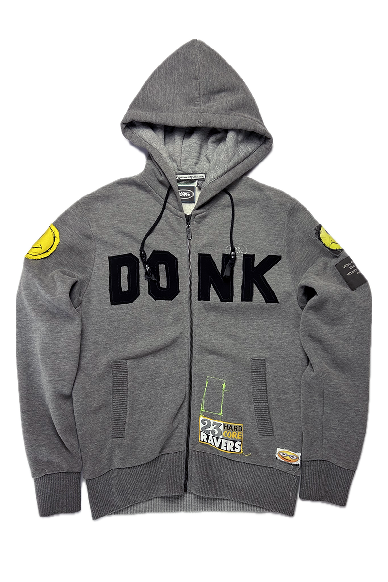 DONK Upcycled Hoodie by designer Jonty K. Mellmann — Hyfae Shop